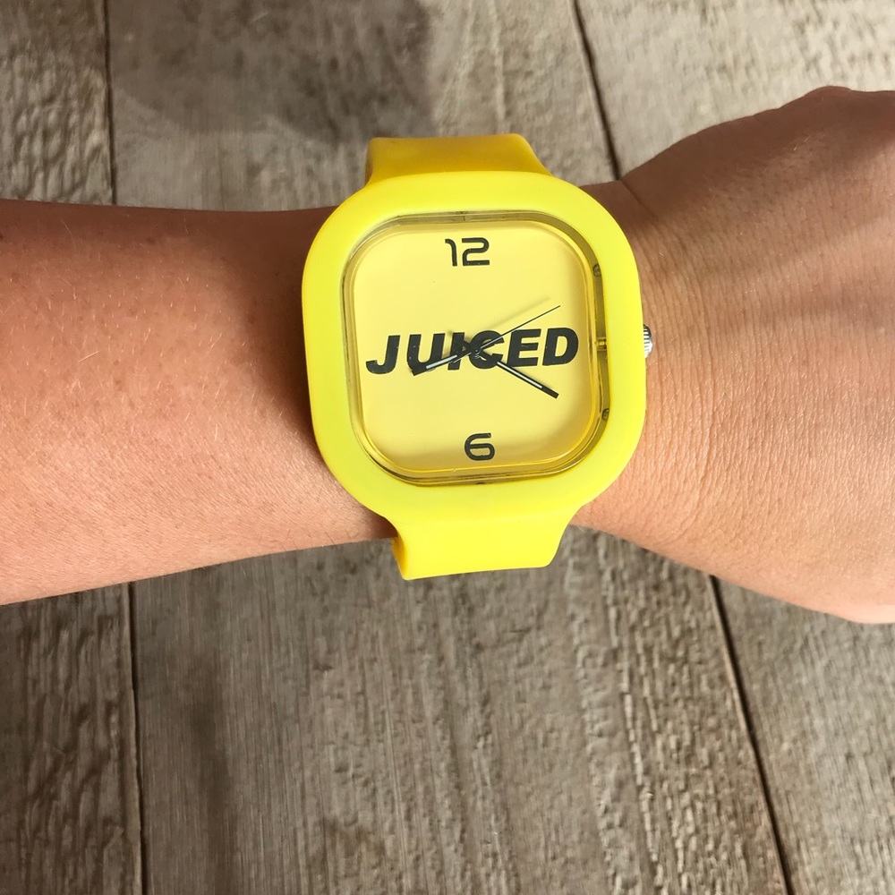 Juiced Watch Bright Yellow